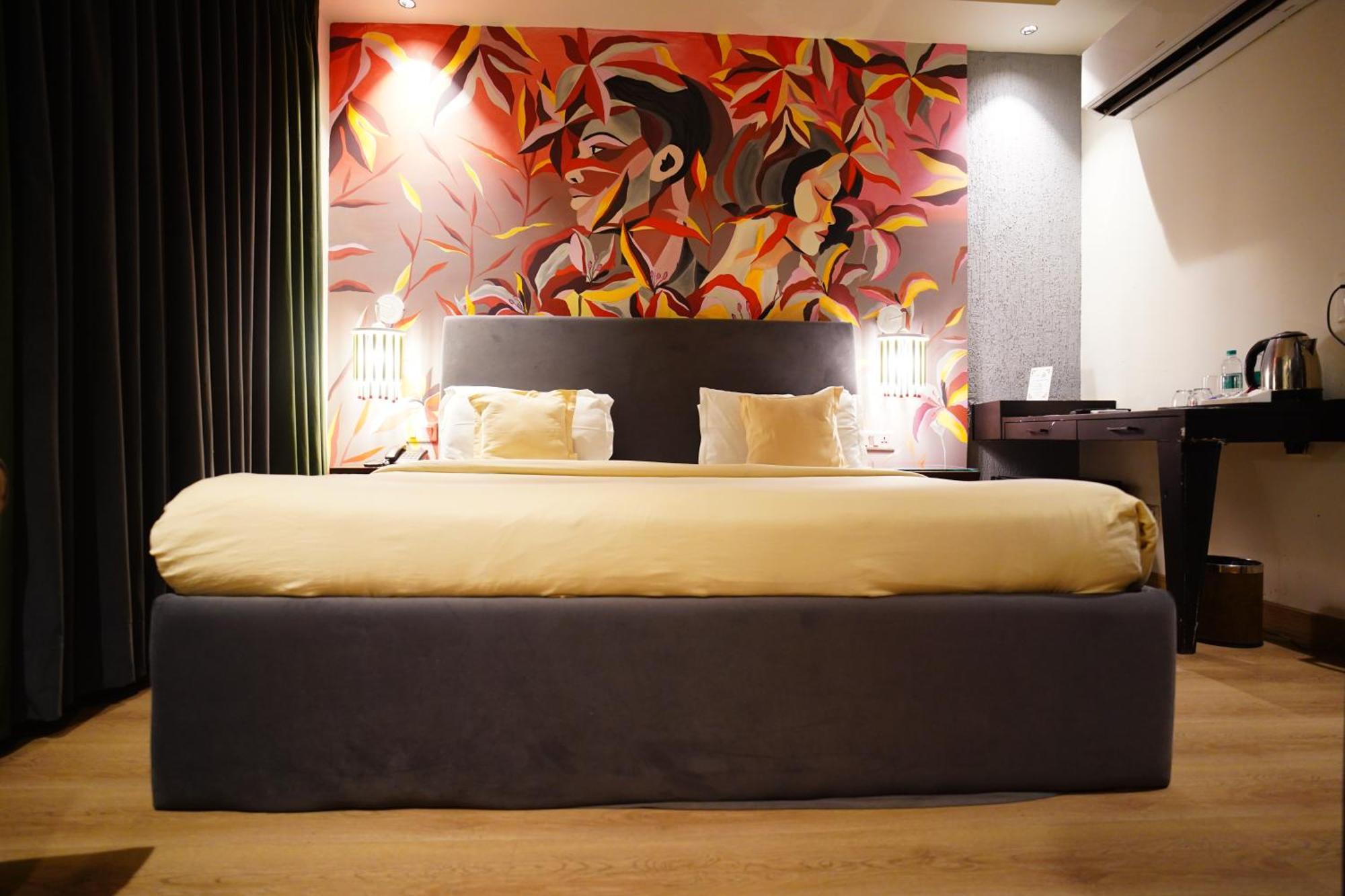 The Grand Vikalp By Saga Hotels Neu-Delhi Exterior foto